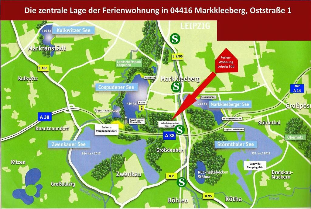 Ferienwohnung Leipzig Sued Markkleeberg Pokoj fotografie